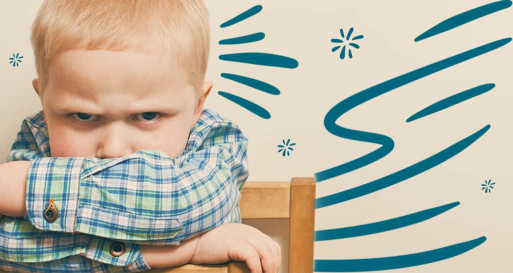 4 month sales old gets angry