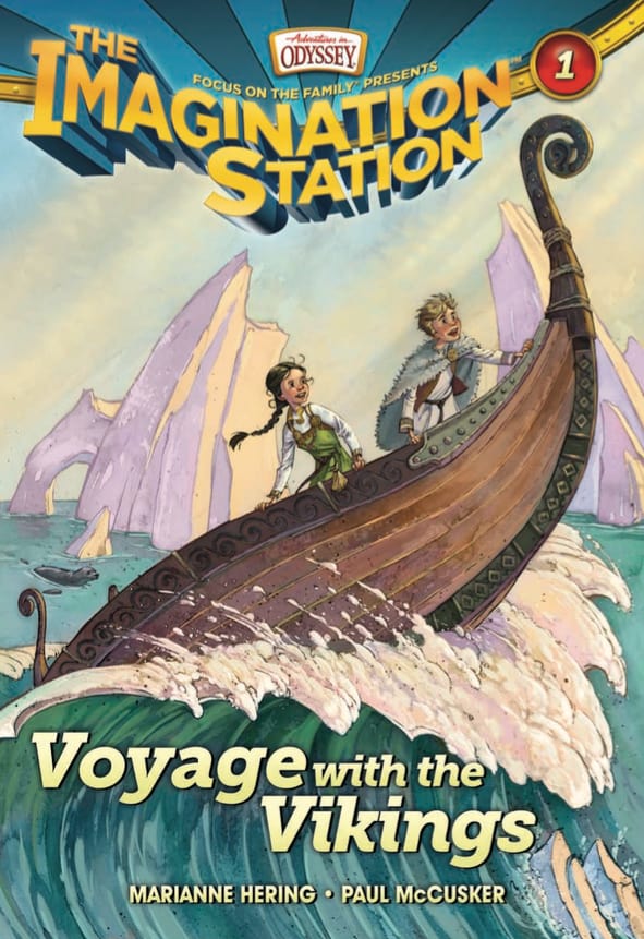book cover for voyage with the vikings