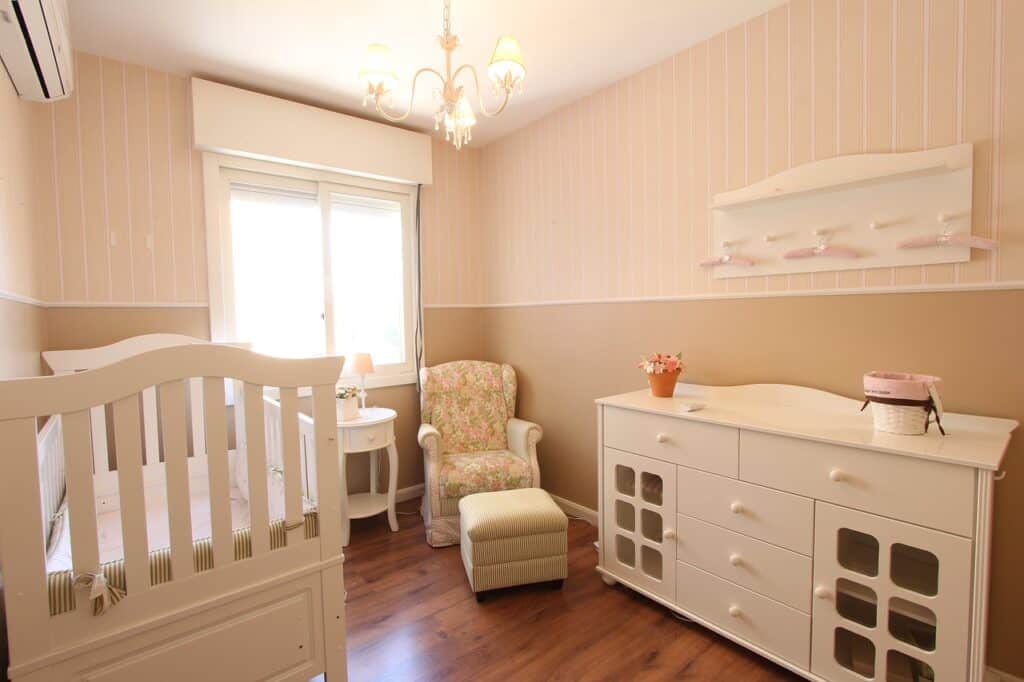 nursery with furniture no baby