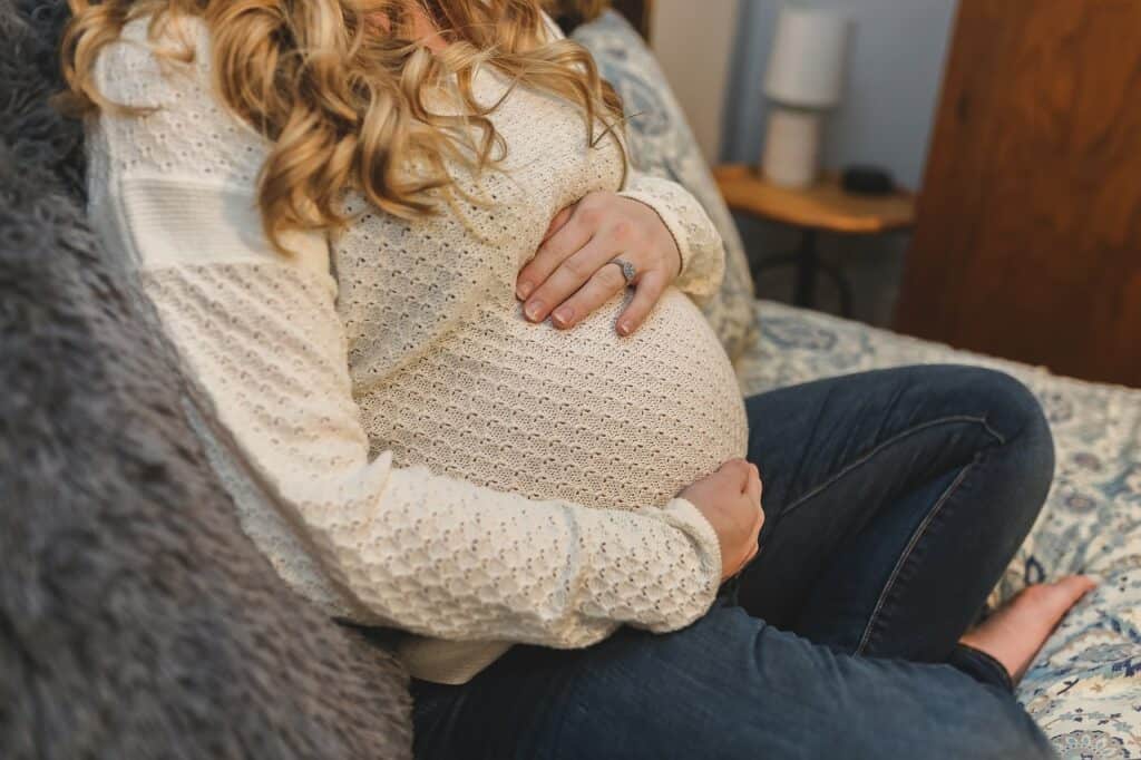 pregnant married woman