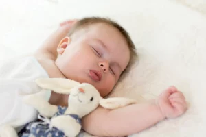 Newborn baby sleeping