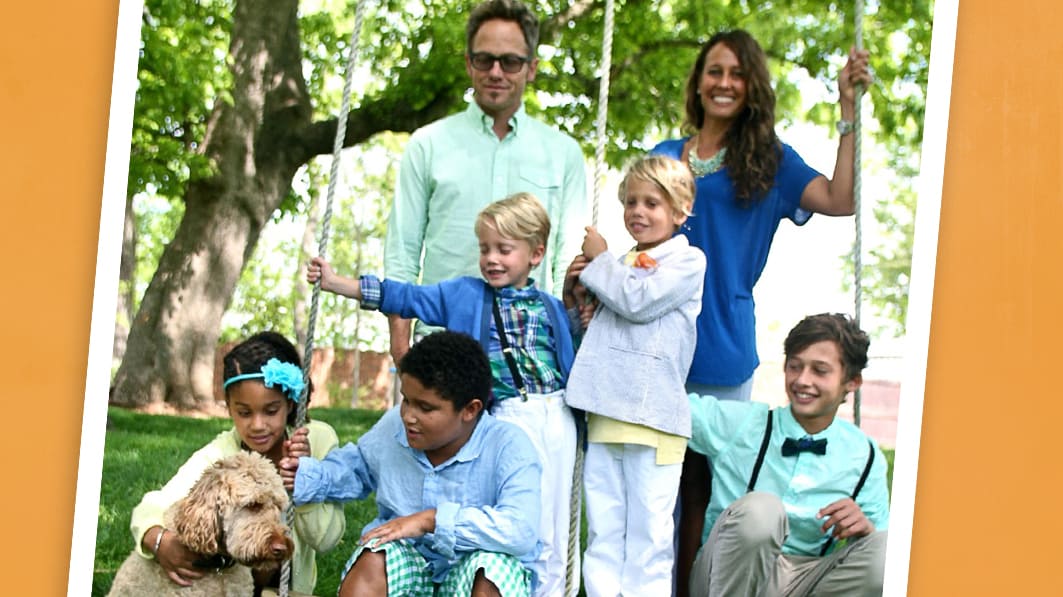 Toby Mac's family and dog