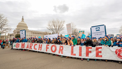 March for Life rally in Washington, D.C.