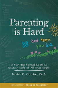 Cover image of book "Parenting is Hard and Then You Die"