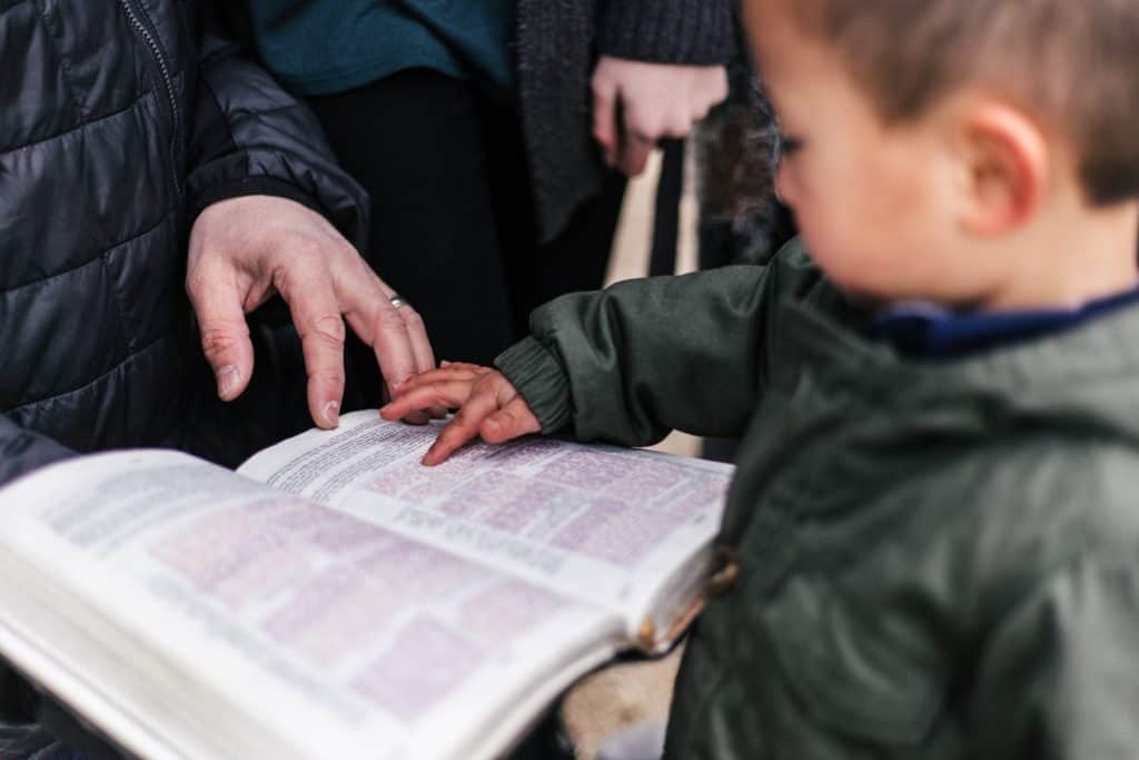 teaching your child about God