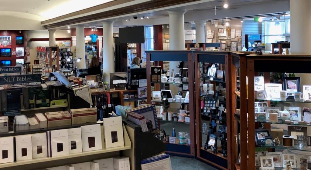 Inside the Focus on the Family campus bookstore