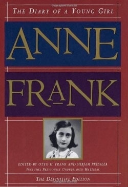 anne frank cover - good books for kids