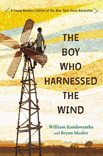 cover of boy who harnessed the wind - good books for kids