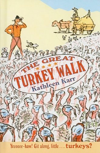 cover for great turkey walk good books for kids