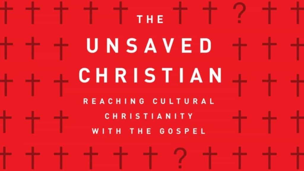 The unsaved Christian book cover by Dean Inserra