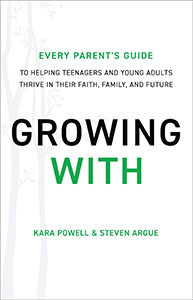 Cover image of the book "Growing With"