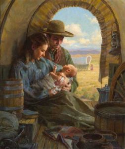 Morgan Weistling's painting "A Prayer for New Life"