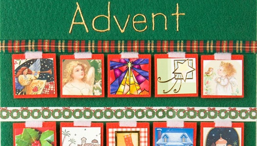 Picture of an advent calendar