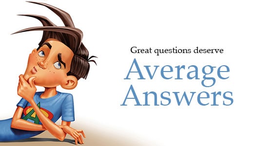 Average Boy Answers