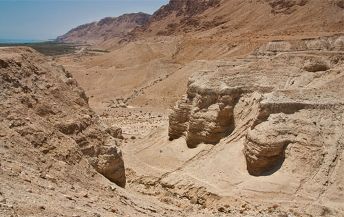 Cliffs of Qumran