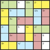 Mystery Math Squares #22