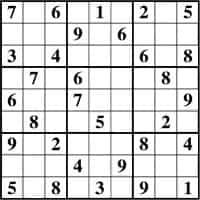 Eugene's Sudoku -- January '17