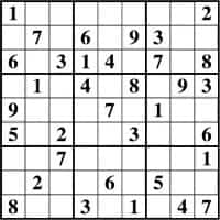 Sudoku by Isaac, 13, from Washington