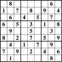 Eugene's Sudoku -- May 2019