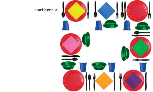 Clear the Table puzzle