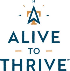 Alive to Thrive teen suicide prevention logo