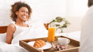 small act of kindness breakfast in bed