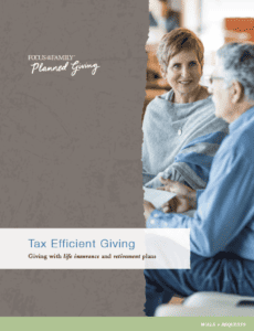 Tax Efficient Giving booklet image