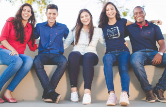 Group of young adults