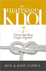 Cover image of the book "The Marriage Knot" by Ron and Jody Zappia