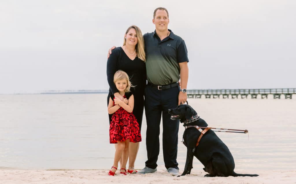 Dr. Tyler Sexton and his wife, Laura, and their daughter, Harper Grace (photo by Jennie Tewell)