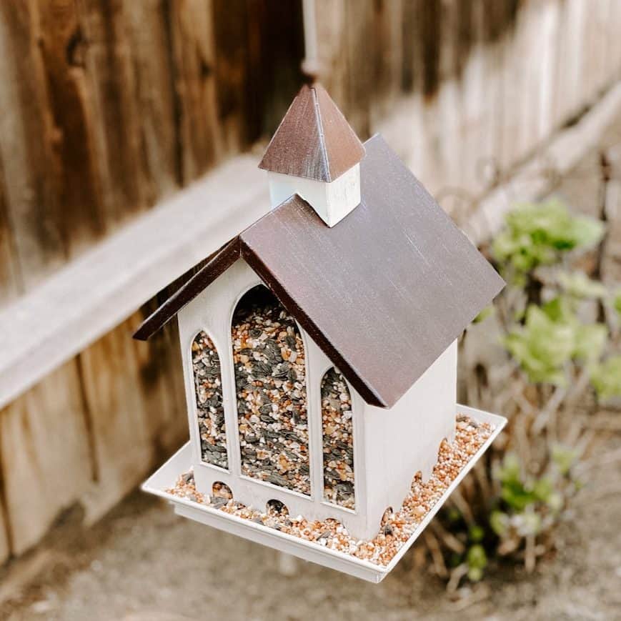 church steeple bird feeder
