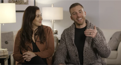 Josh and Christi Straub offering parenting advice