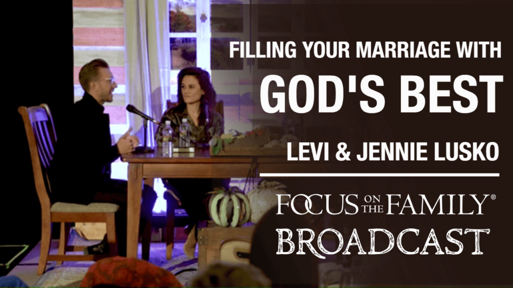 Listen to our broadcast with Levi and Jennie Lusko