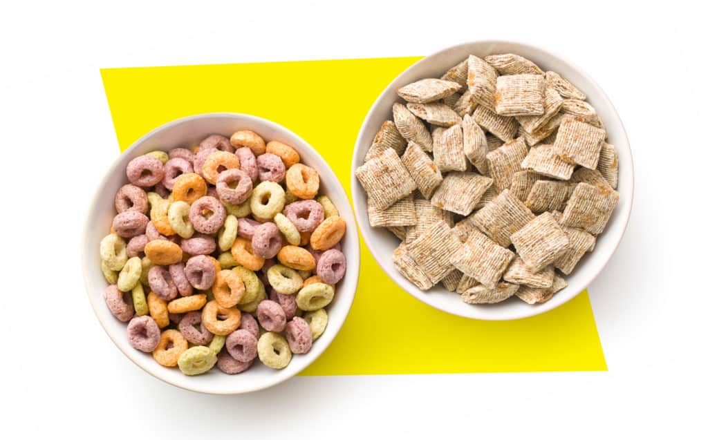Speed dating your spouse using bowls of cereal as snacks