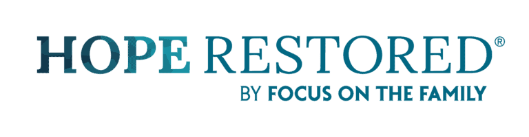 Hope Restored by Focus on the Family logo