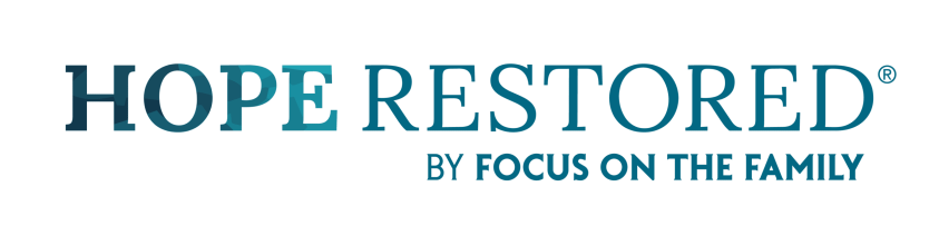 Hope Restored by Focus on the Family logo