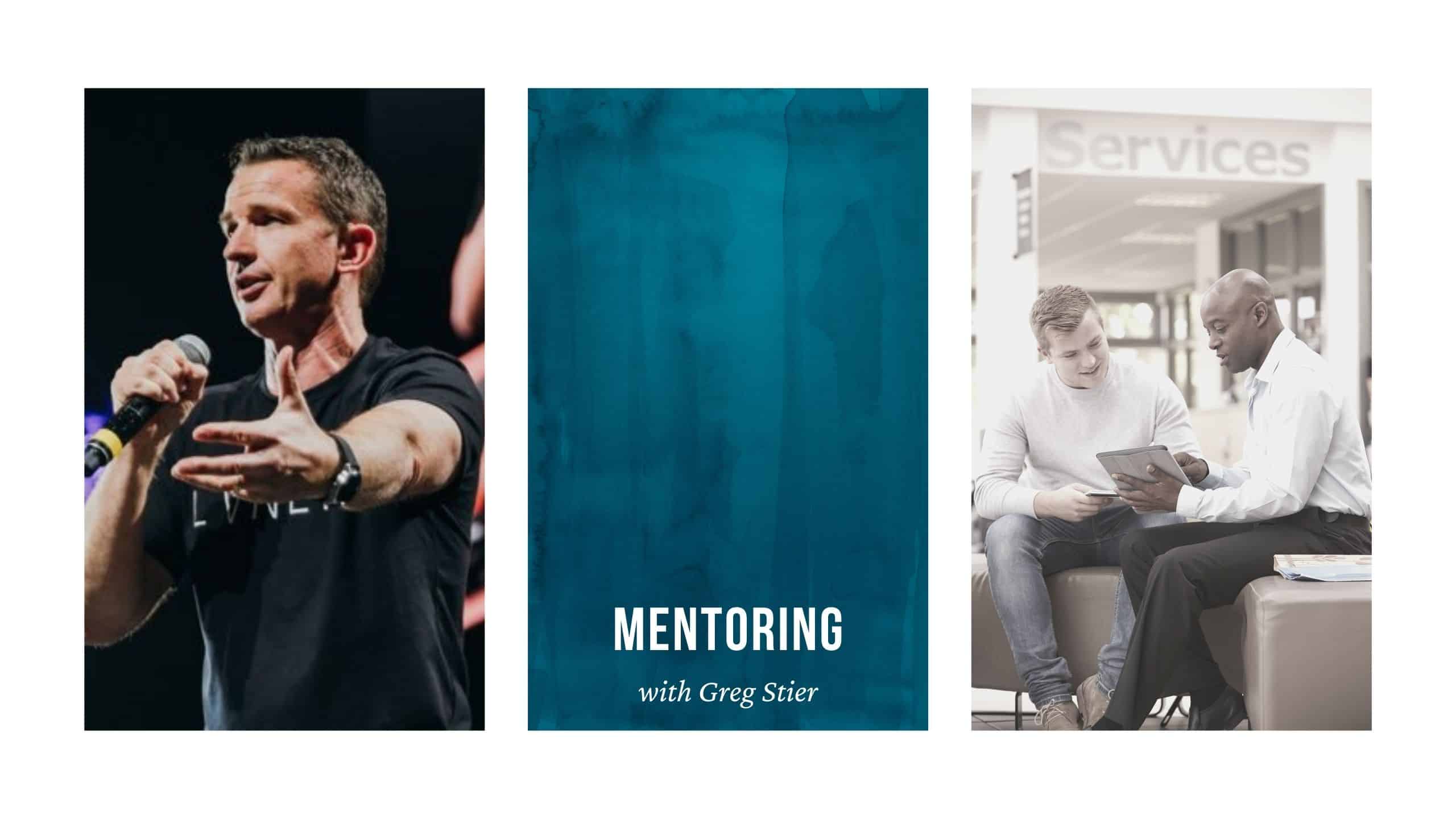 an image of an older man helping a younger man