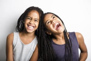 twin sisters adopted from foster care