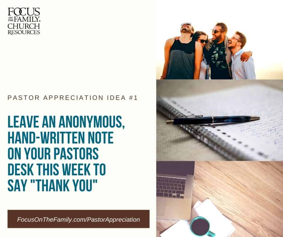 pastor appreciation idea #1