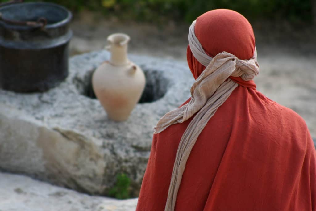 biblical girl at well