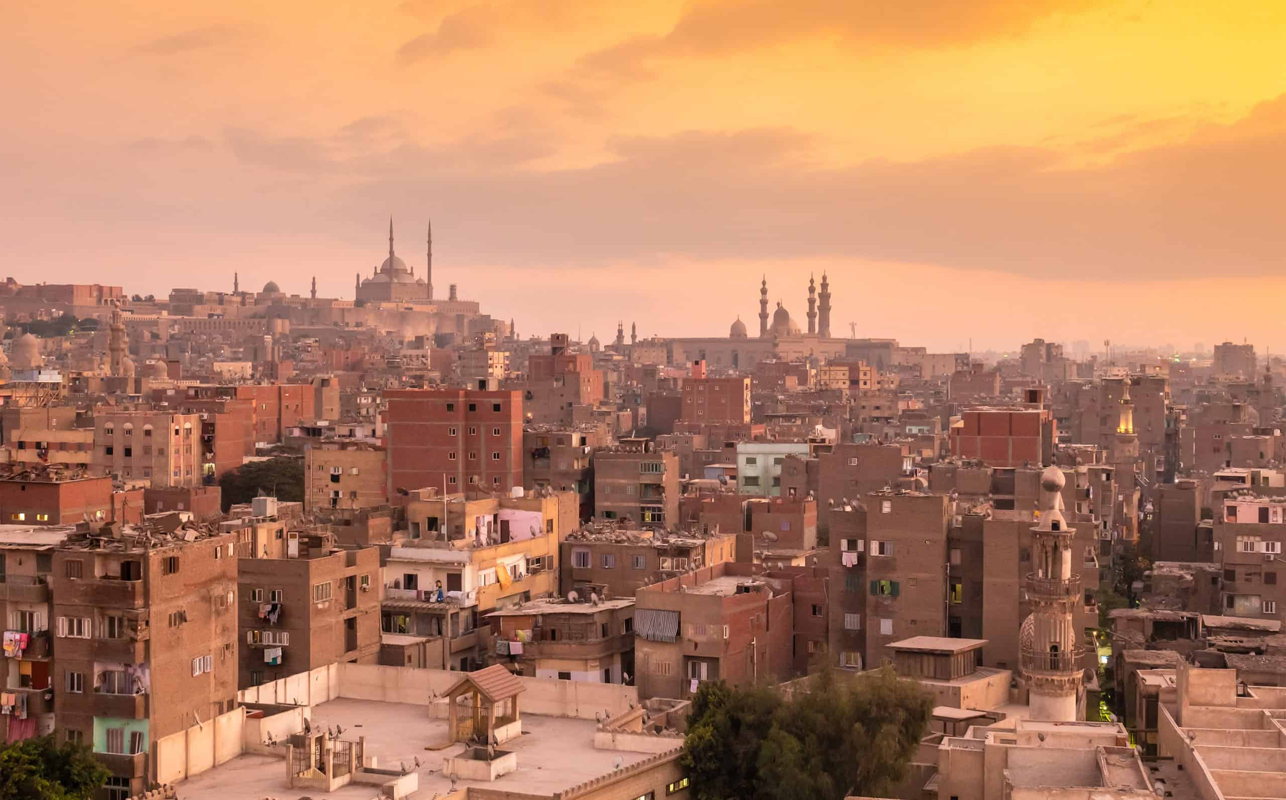 Focus on the Family Middle East - sunset scenery at Cairo Egypt