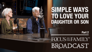 Matt & Lisa Jacobson in the Focus on the Family broadcast studio