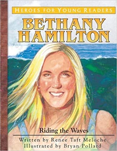 Cover of book about Bethany Hamilton