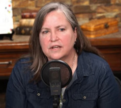 Screenshot of Kay Wyma's face