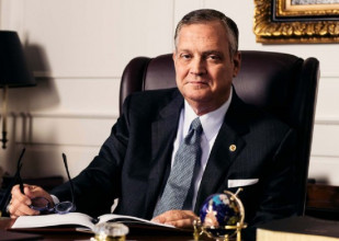 Dr. Albert Mohler in his office