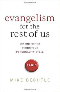 Cover image of Mike Bechtle's book "Evangelism for the Rest of Us"