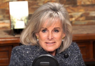 Focus on the Family broadcast guest Jodie Berndt in the studio