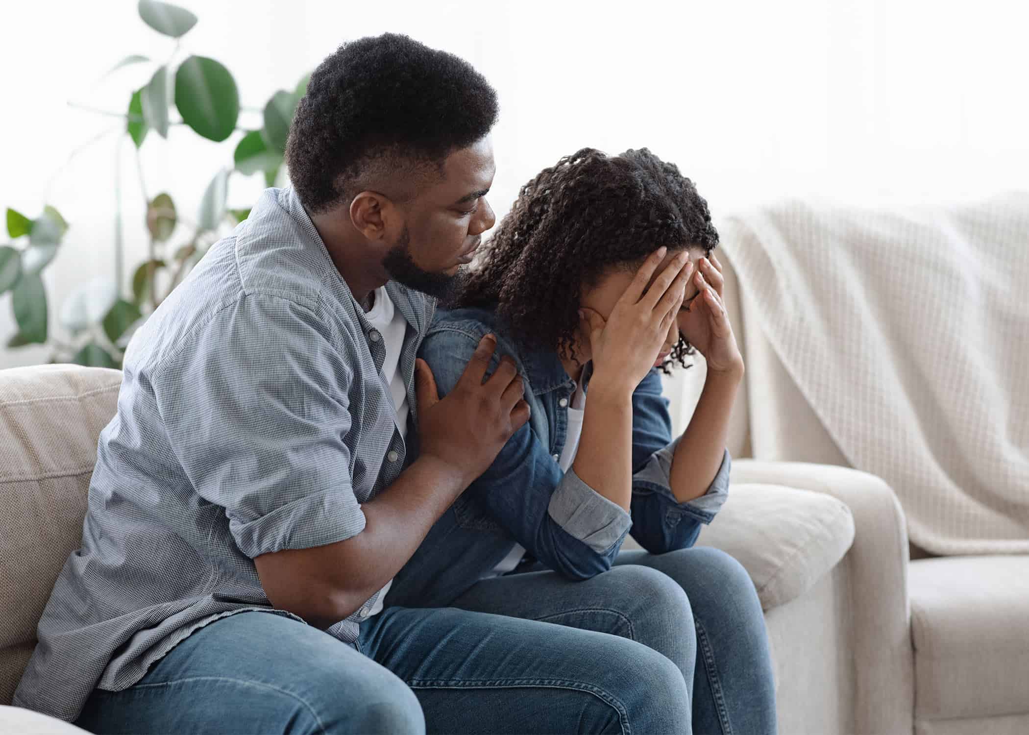 Upset Scared Wife Porn - How to Help a Depressed Spouse - Focus on the Family