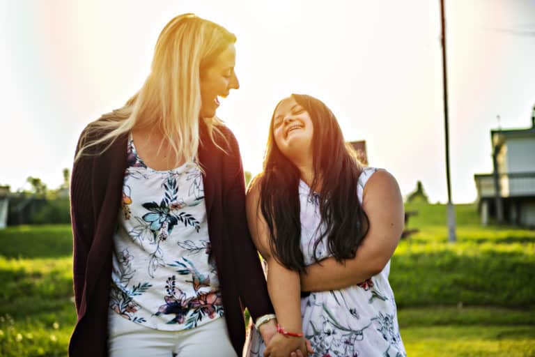 CASA with kid in foster care