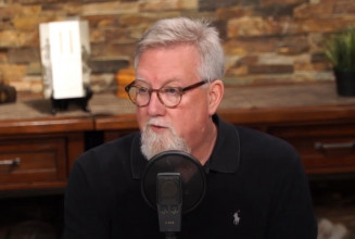 Author Steve Graves being interviewed in the Focus on the Family broadcast studio